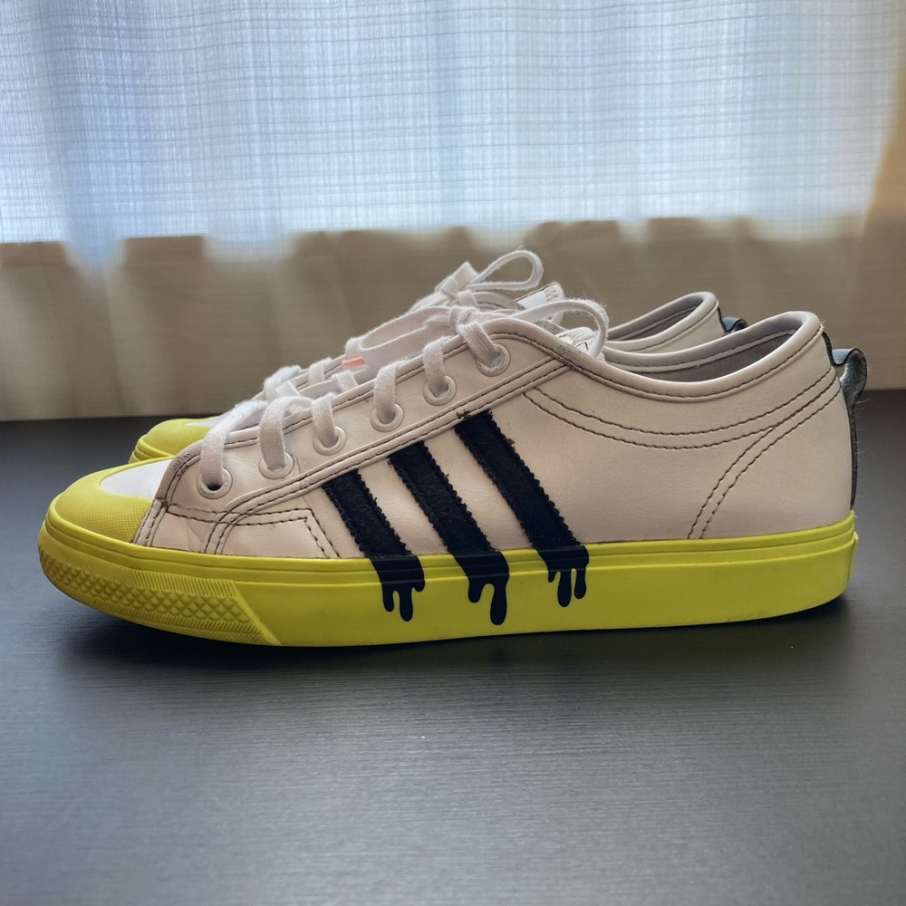 Adidas Sneakers Nizza J Drop Drip Size 6.5